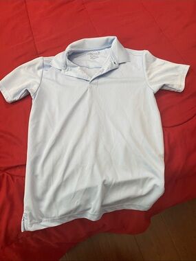 Nautica Pale Blue Short Sleeve Polo